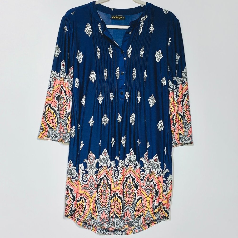 3/$25 Reborn Tunic // Dress Paisley